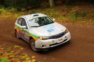 Sam Jacques / Trevor LaCombe Subaru Impreza on SS2, Bob Lake I.