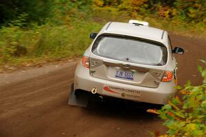 Sam Jacques / Trevor LaCombe Subaru Impreza on SS2, Bob Lake I.