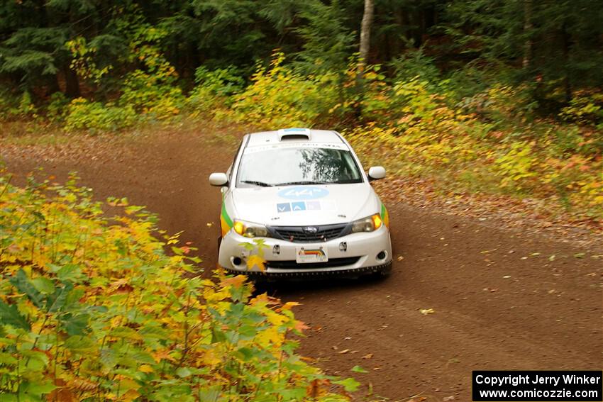 Sam Jacques / Trevor LaCombe Subaru Impreza on SS2, Bob Lake I.