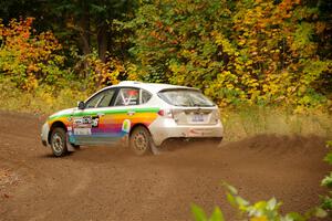 Sam Jacques / Trevor LaCombe Subaru Impreza on SS2, Bob Lake I.