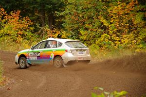 Sam Jacques / Trevor LaCombe Subaru Impreza on SS2, Bob Lake I.