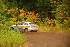 Sam Jacques / Trevor LaCombe Subaru Impreza on SS2, Bob Lake I.