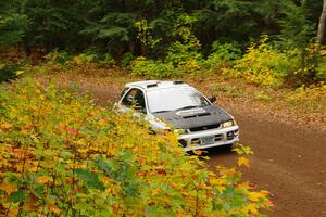 Aidan Hicks / John Hicks Subaru Impreza Wagon on SS2, Bob Lake I.