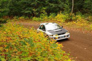 Aidan Hicks / John Hicks Subaru Impreza Wagon on SS2, Bob Lake I.