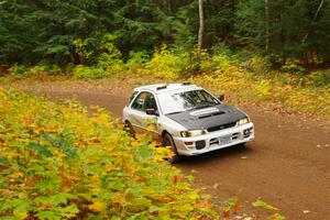 Aidan Hicks / John Hicks Subaru Impreza Wagon on SS2, Bob Lake I.