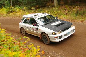 Aidan Hicks / John Hicks Subaru Impreza Wagon on SS2, Bob Lake I.