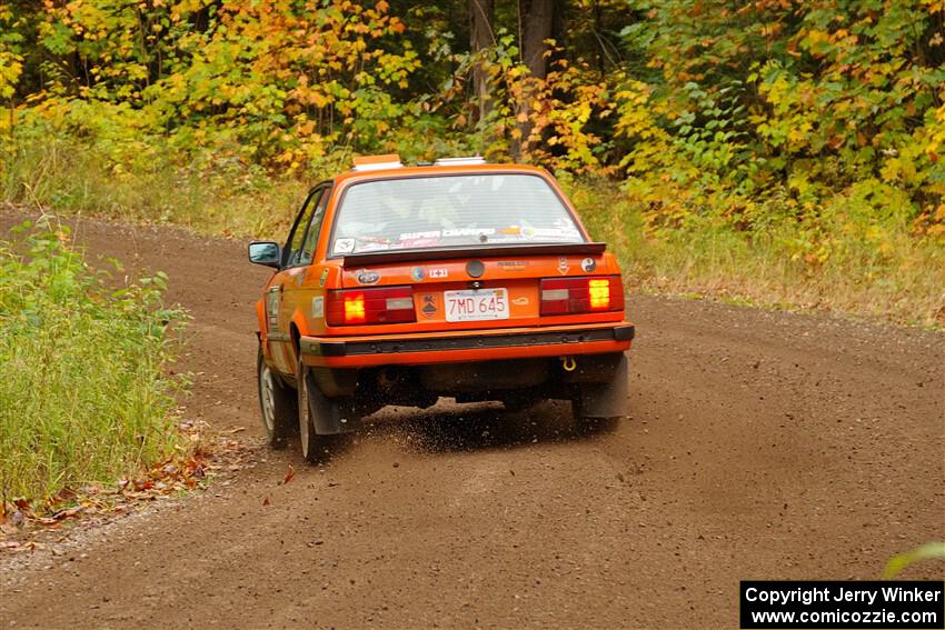 Kevin Brolin / Jim Spoth BMW 325i on SS2, Bob Lake I.