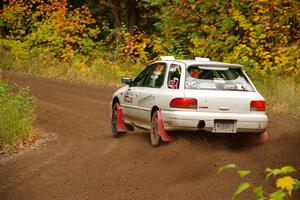 Aidan Hicks / John Hicks Subaru Impreza Wagon on SS2, Bob Lake I.