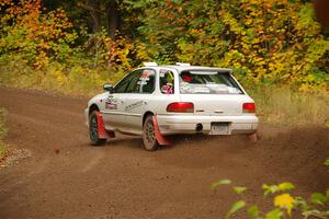 Aidan Hicks / John Hicks Subaru Impreza Wagon on SS2, Bob Lake I.