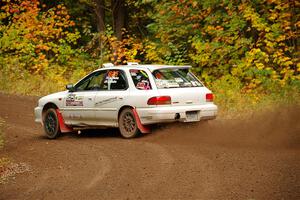 Aidan Hicks / John Hicks Subaru Impreza Wagon on SS2, Bob Lake I.