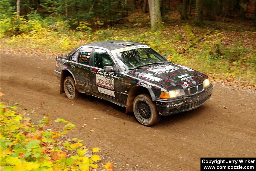 Keenan Phillips / Salina Melotti BMW 328i on SS2, Bob Lake I.