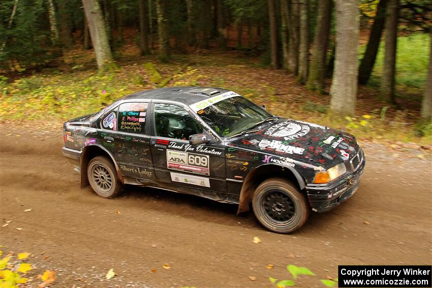 Keenan Phillips / Salina Melotti BMW 328i on SS2, Bob Lake I.