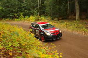 Doug Gekiere / Andrew Tuten Pontiac Vibe GT on SS2, Bob Lake I.