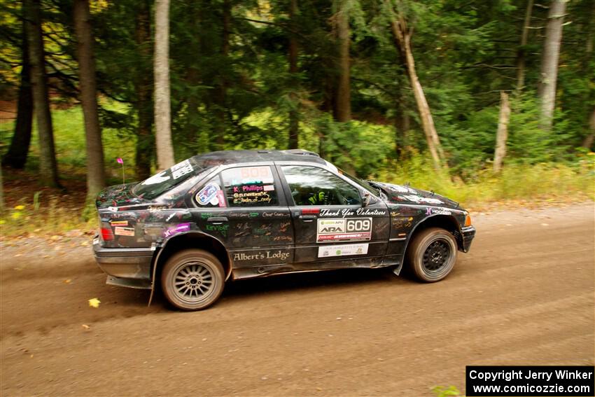 Keenan Phillips / Salina Melotti BMW 328i on SS2, Bob Lake I.