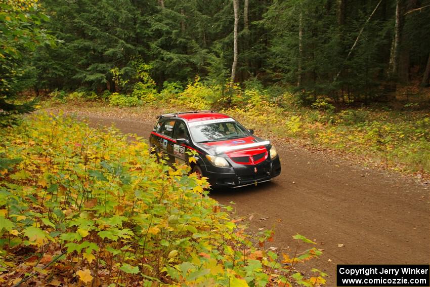 Doug Gekiere / Andrew Tuten Pontiac Vibe GT on SS2, Bob Lake I.