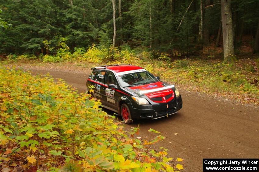 Doug Gekiere / Andrew Tuten Pontiac Vibe GT on SS2, Bob Lake I.