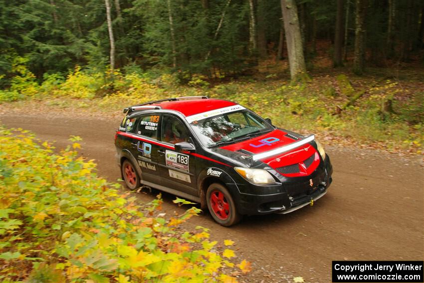 Doug Gekiere / Andrew Tuten Pontiac Vibe GT on SS2, Bob Lake I.