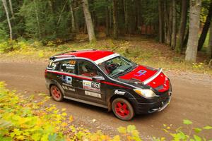 Doug Gekiere / Andrew Tuten Pontiac Vibe GT on SS2, Bob Lake I.