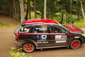 Doug Gekiere / Andrew Tuten Pontiac Vibe GT on SS2, Bob Lake I.