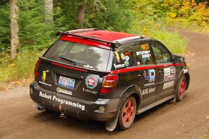 Doug Gekiere / Andrew Tuten Pontiac Vibe GT on SS2, Bob Lake I.