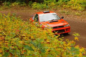 Travis Mattonen / Anikka Nykanen Subaru Impreza on SS2, Bob Lake I.