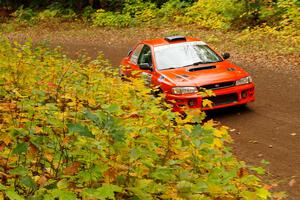 Travis Mattonen / Anikka Nykanen Subaru Impreza on SS2, Bob Lake I.