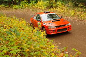 Travis Mattonen / Anikka Nykanen Subaru Impreza on SS2, Bob Lake I.