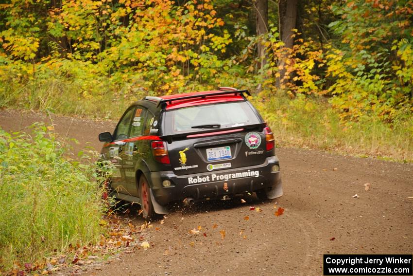 Doug Gekiere / Andrew Tuten Pontiac Vibe GT on SS2, Bob Lake I.