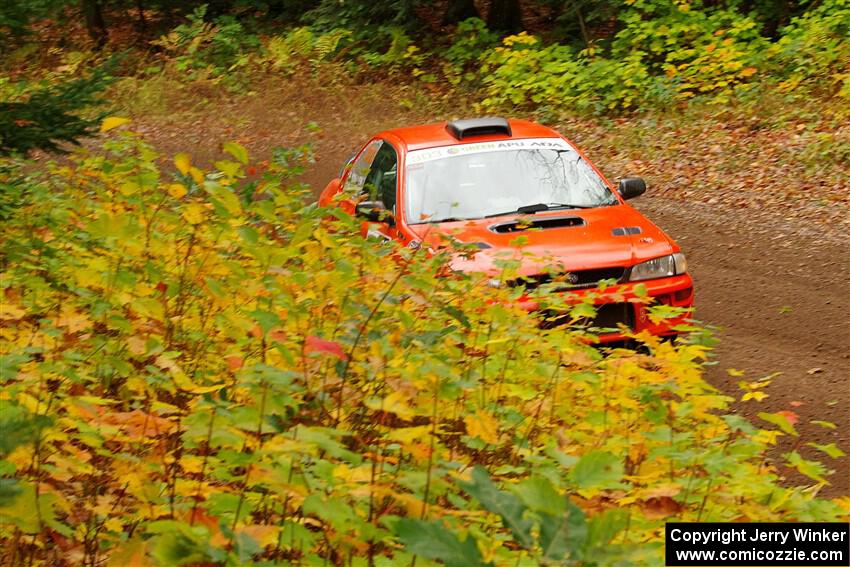 Travis Mattonen / Anikka Nykanen Subaru Impreza on SS2, Bob Lake I.