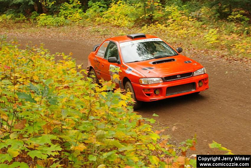 Travis Mattonen / Anikka Nykanen Subaru Impreza on SS2, Bob Lake I.