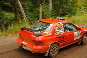 Travis Mattonen / Anikka Nykanen Subaru Impreza on SS2, Bob Lake I.