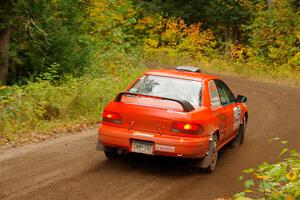 Travis Mattonen / Anikka Nykanen Subaru Impreza on SS2, Bob Lake I.