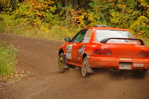 Travis Mattonen / Anikka Nykanen Subaru Impreza on SS2, Bob Lake I.