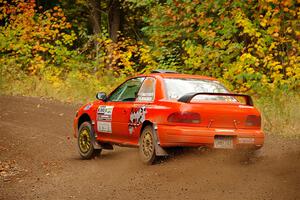 Travis Mattonen / Anikka Nykanen Subaru Impreza on SS2, Bob Lake I.