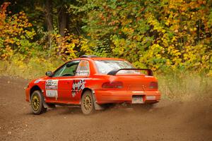 Travis Mattonen / Anikka Nykanen Subaru Impreza on SS2, Bob Lake I.