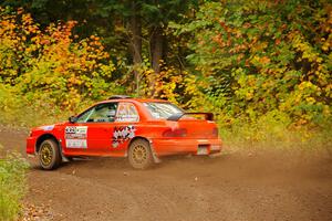 Travis Mattonen / Anikka Nykanen Subaru Impreza on SS2, Bob Lake I.