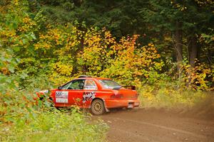 Travis Mattonen / Anikka Nykanen Subaru Impreza on SS2, Bob Lake I.