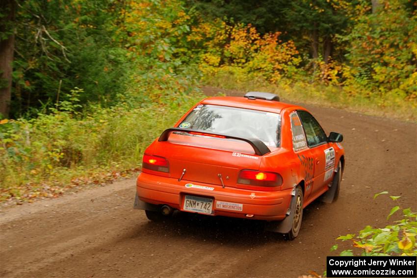 Travis Mattonen / Anikka Nykanen Subaru Impreza on SS2, Bob Lake I.