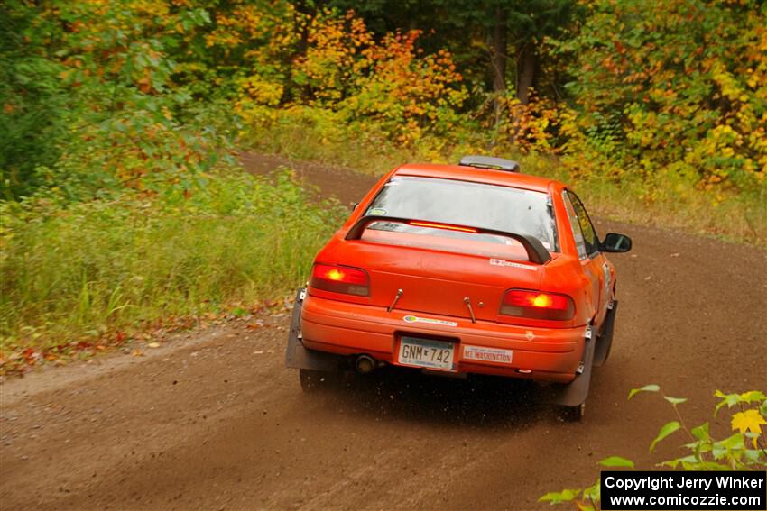 Travis Mattonen / Anikka Nykanen Subaru Impreza on SS2, Bob Lake I.