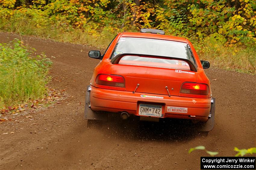 Travis Mattonen / Anikka Nykanen Subaru Impreza on SS2, Bob Lake I.