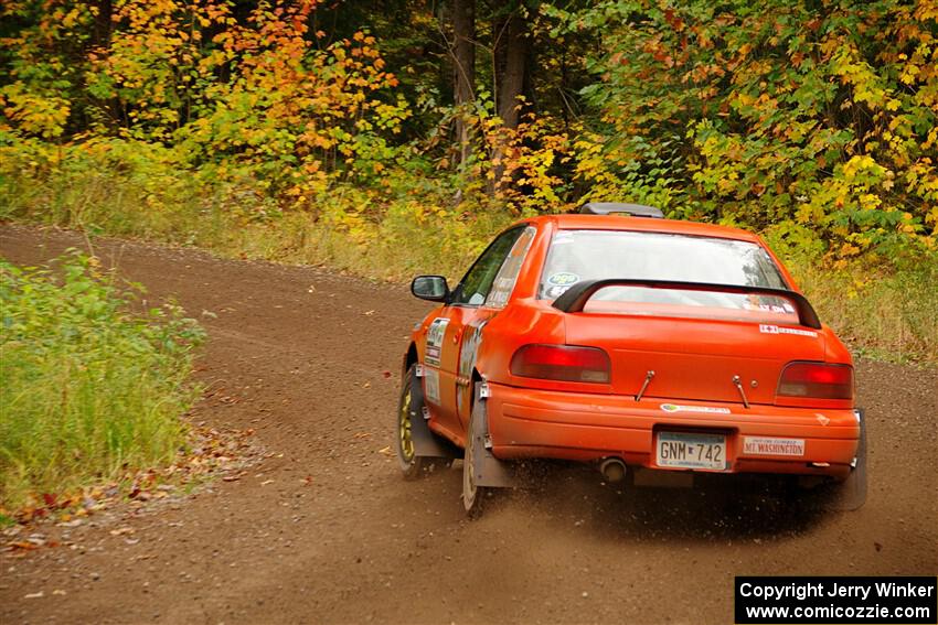 Travis Mattonen / Anikka Nykanen Subaru Impreza on SS2, Bob Lake I.