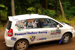 Nick Bukky / Emmons Hathaway Honda Fit on SS2, Bob Lake I.