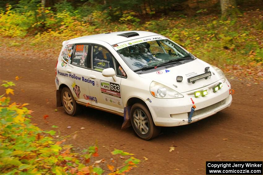 Nick Bukky / Emmons Hathaway Honda Fit on SS2, Bob Lake I.