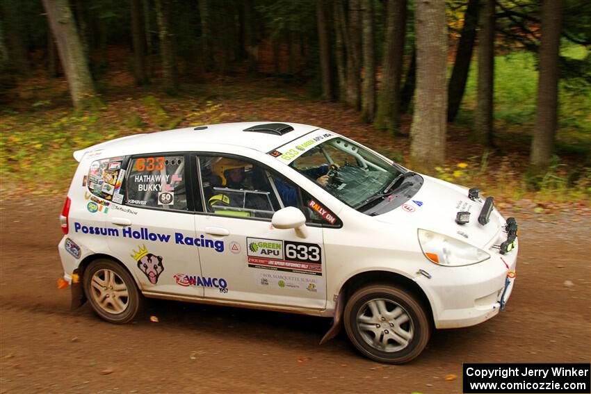 Nick Bukky / Emmons Hathaway Honda Fit on SS2, Bob Lake I.