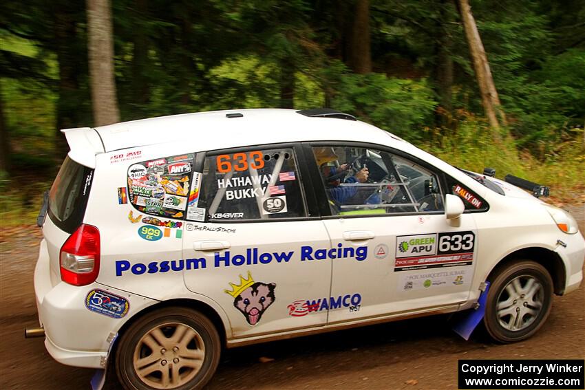 Nick Bukky / Emmons Hathaway Honda Fit on SS2, Bob Lake I.