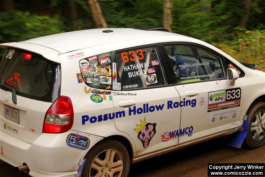 Nick Bukky / Emmons Hathaway Honda Fit on SS2, Bob Lake I.