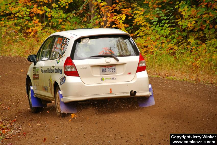 Nick Bukky / Emmons Hathaway Honda Fit on SS2, Bob Lake I.