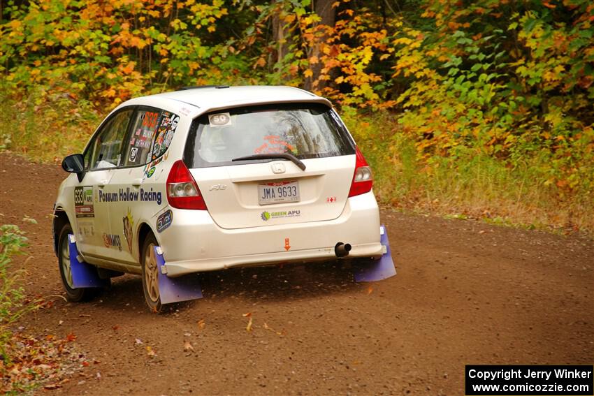 Nick Bukky / Emmons Hathaway Honda Fit on SS2, Bob Lake I.