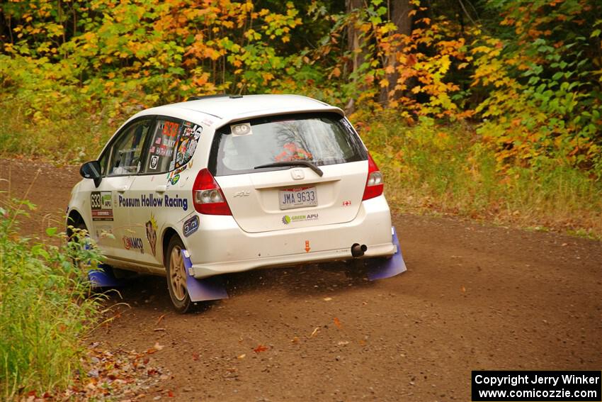 Nick Bukky / Emmons Hathaway Honda Fit on SS2, Bob Lake I.