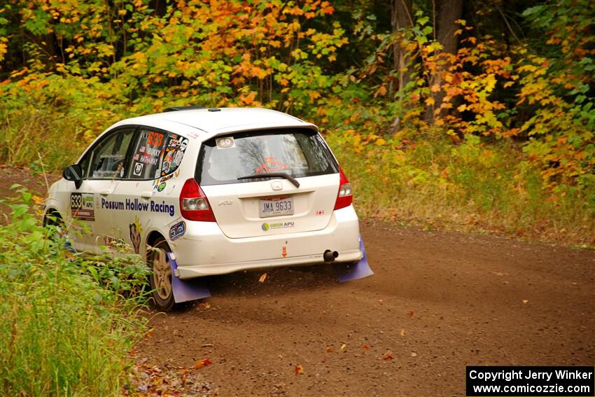 Nick Bukky / Emmons Hathaway Honda Fit on SS2, Bob Lake I.